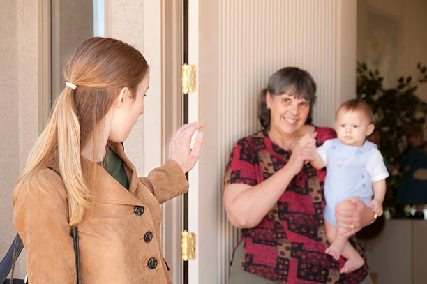 Structured daily childcare routine